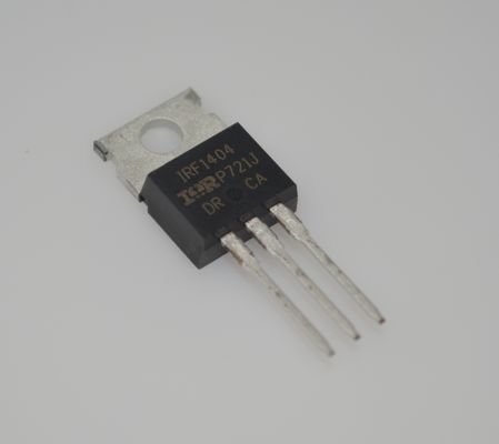 IRF1404PBF 40V 162A N-Channel MOSFET z ultra-niskim 1,7mΩ RDS ((on) TO-220 Pakiet 100% Avalanche Tested Fast Switching High Power Density and Industrial-Grade Reliability
