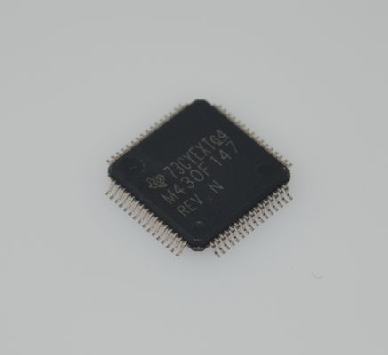 MSP430F147IPMR 16MHz Ultra-Low-Power MCU z 32KB Flashem 1KB RAM 12-bitowym ADC 16-bitowym Timerem UART/SPI/I2C 1.8-3.6V Operation and 64-pin LQFP Package