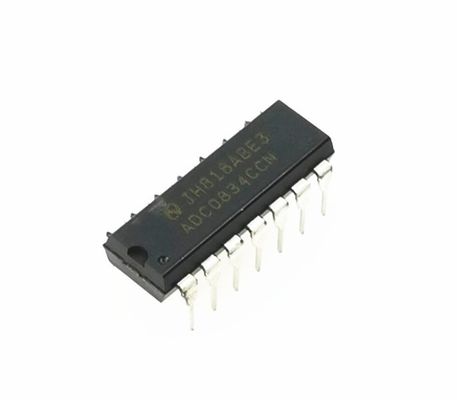 ADC0834CCN 8-bitowy wpis 4-kanałowy ADC 5V Zasilanie seryjne I/O Niska moc 0°C do +70°C Łatwy interfejs MCU Kosztowo efektywne rozwiązanie