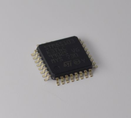 STM8S103K3T6C 8-bitowy MCU z 8KB Flashem 1KB RAM 16MHz Prędkość 10-bitowa ADC 4 Timery UART/SPI/I2C 2.95V-5.5V Range and 20-pin Paket TSSOP