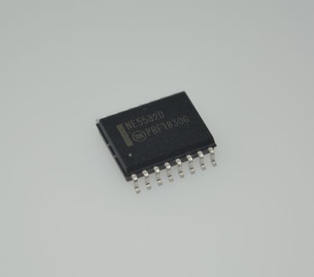NE5532DR2G Wysokiej wydajności Dual Op-Amp Niski hałas (5nV/√Hz) Szeroka przepustowość (10MHz) Wysoka prędkość obrotowa (9V/μs) ±2V do ±20V Zasilanie SOIC-8 Audio and Pro Audio Idealne