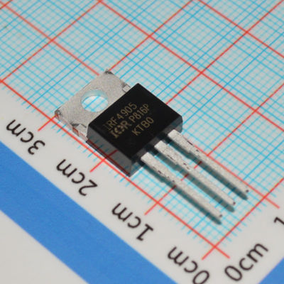 IRF4905LPBF MOSFET P-kanałowy 55V/-74A Ultra-niski 20mΩ RDS(on) Oceniony na lawinę TO-220AB Bezołowiowy Wysoka wydajność Niezawodny do sterowania zasilaniem i silnikiem