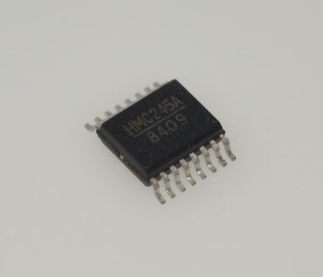 HMC245AQS16E Wysokiej wydajności przełącznik SPST szerokopasmowy 0,1-6GHz 1,2dB niskie IL 60dB izolacja 5V/3V sterowanie CMOS +38dBm IP3 50Ω dopasowane do RoHS zgodne z systemami komórkowymi / WiFi