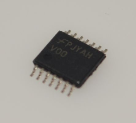 74VHC00MTCX 2-5.5V Quad 2-Input NAND Gate z wysoką prędkością 5.5V Tolerant CMOS Technology 8mA Output Drive Niski hałas <10ns Opóźnienie i kompaktowe opakowanie TSSOP-14