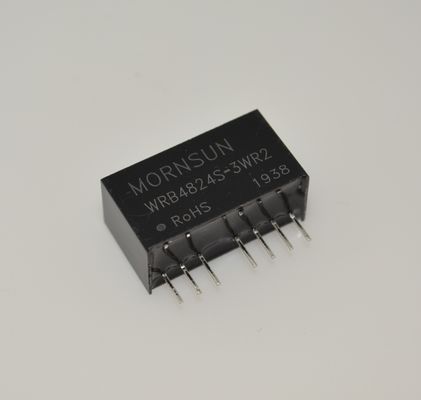 WRB4824S-3WR2 Zaawansowany zasilacz szynowy 48V 2,4kW Ultra-szerokie wejście 85-264VAC 300% mocy szczytowej, Aktywny PFC Niski prąd upływu -40°C do +85°C Praca Ochrona IP67 Odporność C1/C2 i gotowość 5G