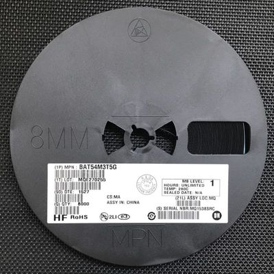 BAT54M3T5G Dwustronna seria diody Schottky 30V Wsteczne napięcie 200mA Przejściowy niskotrwały prąd 0,32V VF SOT-723 Ultra-miniaturowy pakiet szybkiego przełączania Idealny do przenośnej i motoryzacyjnej elektroniki