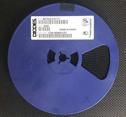 BZT52C3V0-7-F 3.0V Zener Diod 500mW Moc ±5% Tolerancja SOD-123 Miniaturowy pakiet Niski prąd przeciek Idealny do regulacji napięcia i ochrony w kompaktowej elektronice