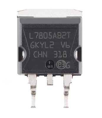 L7805ABD2T-TR 5V 1.5A Stały regulator napięcia TO-263-3 D2PAK (2 przewodów + tab) TO-263AB Pakiet Ochrona termiczna i przed zwarciem ±2% Tolerancja wyjściowa -40°C do +125°C Zakres Klasy motoryzacyjnej