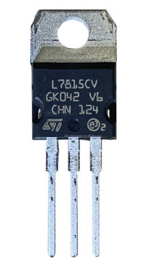 L7815CV-DG 15V 1.5A Regulator liniowy TO-220 Ochrona termiczna/krótkoobiegu ±4% Dokładność od -40°C do +125°C