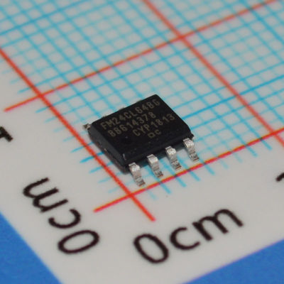 FM24CL64B-GTR 64Kb FRAM I2C 1MHz 10^14 Wytrzymałość 151yr Wstrzymanie bez opóźnień Pisze 3.6V Max, SOIC-8 -40°C~85°C