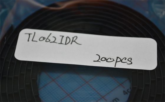 TL062IDR 3MHz Niskopowodowy JFET Op Amp ±18V Zapewnienie 1pA Wprowadzanie przesunięcia 3mV Zmiana 1,5μV/°C Drift SOIC-8 -40°C do +125°C, Industrialna