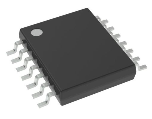 TLC374CPWR Quad CMOS Comparator 2μs Odpowiedź 2,7-16V Zapewnienie 1mV Offset Push-Pull Output TSSOP-14 -40°C do +125°C Klasy przemysłowej