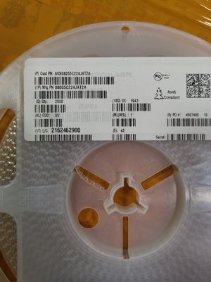 08055C224JAT2A 220nF MLCC 50V, X7R ±5% Tol 0805 -55°C do +125°C Low ESR
