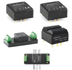 URB4805YMD-10WR3 5V 10W Konwerter prądu stałego do prądu stałego 4:1 Szeroki wejście (9-36V) 94% Wydajność SIP-7 -40°C do +85°C