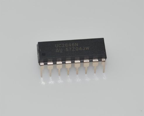 UC2846N Kontroler PWM w trybie prądu 500kHz, 8-40V Wejście 1A Totem Pole DIP-16 -40°C do +85°C