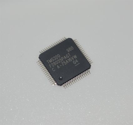 TMS320F28035PAGT 60MHz C2000 MCU 128KB Flash 12-bit ADC 16 PWM TQFP-64 -40°C do +105°C