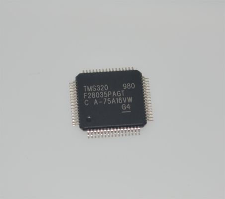 TMS320F28035PAGT 60MHz C2000 MCU 128KB Flash 12-bit ADC 16 PWM TQFP-64 -40°C do +105°C