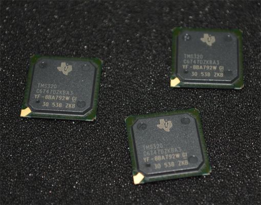 TMS320C6747DZKBA3 456MHz Dwurdzeniowy DSP 3648MBPS 32KB Pamięci podręcznej L1 256KB RAM BGA-256 -40°C do +100°C Przemysłowy DSP