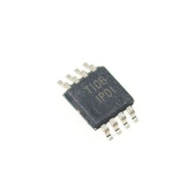 INA826AIDGKR Precyzyjny wzmacniacz pomiarowy z niskim poziomem szumów, wyjściem typu rail-to-rail, szerokim zakresem zasilania, niskim poborem mocy, wysokim CMRR i małą obudową MSOP-8