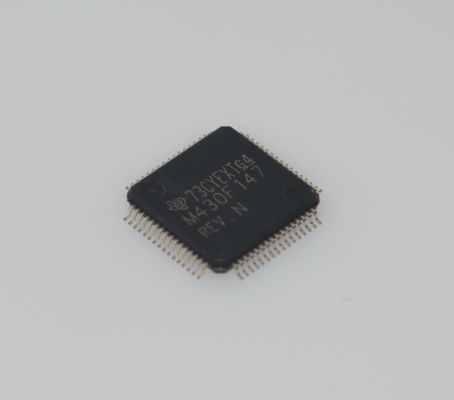 MSP430F147IPMR 16MHz Ultra-Low-Power MCU z 32KB Flashem 1KB RAM 12-bitowym ADC 16-bitowym Timerem UART/SPI/I2C 1.8-3.6V Operation and 64-pin LQFP Package