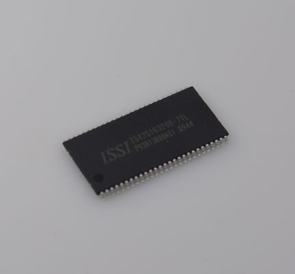IS42S16320B-7TL SDRAM 64Mb Gęstość 166MHz Prędkość 3.3V Działanie 16Mx16 Organizacja LVTTL Interfejs Temperatura przemysłowa (-40°C~85°C) Kompaktny pakiet TSOP-II Wysoka niezawodność