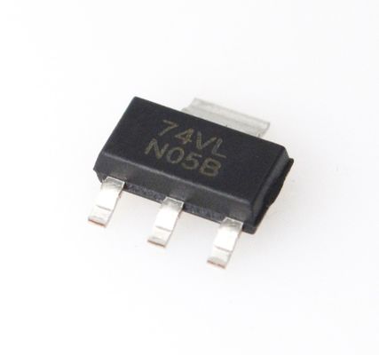 LM1117IMPX-3.3 3.3V Stała moc wyjściowa 800mA LDO Regulator Niski spadek (1.2V) Wysoka dokładność (±2%) Ochrona termiczna i prądu SOT-223 Pakiet Stabilny z kondensatorami ceramicznymi