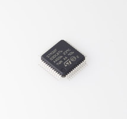 STM32F030C8T6 48MHz Cortex-M0 MCU 64KB Flash 8KB RAM 12-bitowy ADC niskokosztowy 5V Tolerant 37 GPIO i szeroki zakres temperatur dla solidnych wbudowanych projektów
