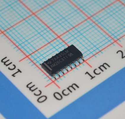 AM26C31IDR Szybki sterownik różnicowy 32Mbps RS-422/RS-485, 4 kanały ±15kV ESD Ochrona, szeroki zakres zasilania 3V do 5.5V, -40°C do +125°C, niskie zużycie energii i klasa przemysłowa