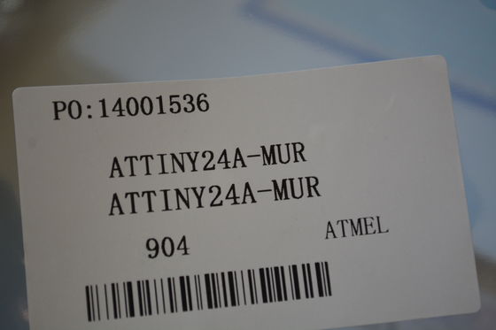 ATTINY24A-MUR 8-bitowy mikrokontroler AVR z 2KB pamięci Flash, prędkość 12MHz, 128B EEPROM, 12 pinów I/O, działanie 1.8V-5.5V, -40°C do +85°C i ultra-niskie zużycie energii dla kompaktowych konstrukcji