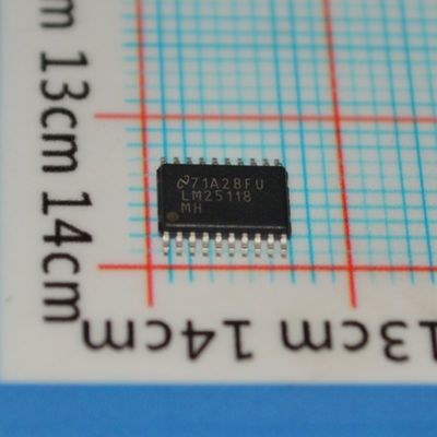 LM25118MHX/NOPB Buck Controller 4.5V-42V Wejście 75V/5A Przełączniki 500kHz-1MHz Freq Sync Rectification Regulowalne UVLO Termic Shutdown 20-Pin HTSSOP Wide Temp Range