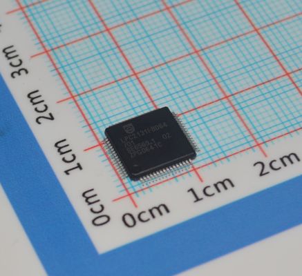 LPC2131FBD64/01,15 ARM7 MCU 32-bit RISC Core 64KB Flash 16KB RAM 60MHz Prędkość USB 2.0 2x UART 64-LQFP -40°C do +85°C Klasa przemysłowa