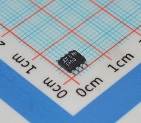 LT1800CS8#PBF Wzmacniacz operacyjny 100MHz pasmo przenoszenia, 450V/µs szybkość narastania, 3.5nV/√Hz szumy, zasilanie 2.7-12.6V, wejście/wyjście typu rail-to-rail, obudowa 8-Pin SOIC, -40°C do 85°C, niskie zużycie energii