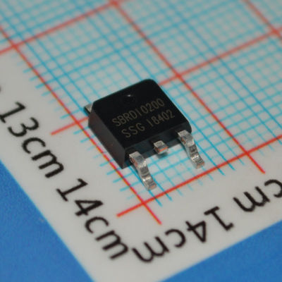 SBRD10200TR 100V 20A SBR Strażnik mostek z niskim Vf wysokiej wydajności <155°C TJ Przesilenie ratingowe AEC-Q101 Kwalifikowany do silników motorowych szczotkowanych dla motoryzacji motoryzacyjnej i przemysłowej