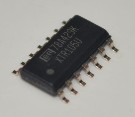 XTR105U Precision 4-20mA Current Loop Transmitter z RTD Sensor Excitation Linearization, 2-Wire Operation 5V Regulator 60V Compliance 0,1% Accuracy and Wide 7.5-36V Supply w pakiecie SO-14