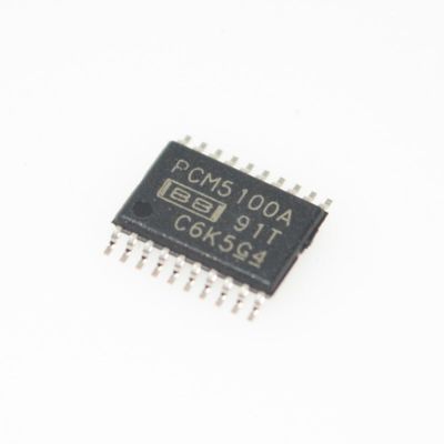 PCM5100APWR Zaawansowany 32-bitowy 384kHz Stereo DAC 112dB SNR, <0,001% THD+N Zintegrowany filtr LP 2VRMS Wyjście Niski Jitter Jednorazowe zasilanie (2.7-5.5V) Mały TSSOP-16 dla przenośnego Hi-Fi Audio