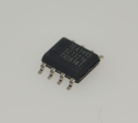 TEA1995T Kontroler prostownika synchronicznego dla SMPS Wysoka wydajność 15µA Rozruch 650µA Praca Tryb CCM/DCM/QR 200kHz Maks. Zaawansowana ochrona