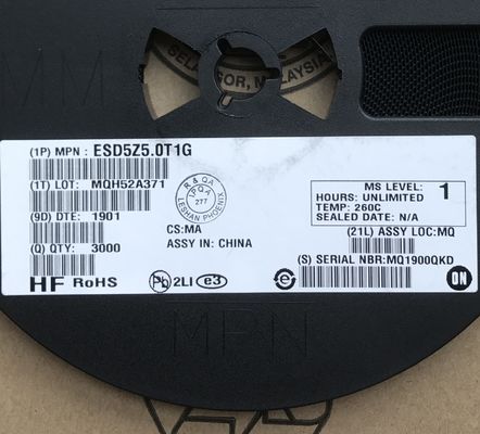 Ochrona linii danych dużych prędkości za pomocą ESD5Z3.3T1G 3.3V Jednokierunkowe zaciskanie ultra niskiej pojemności i odpowiedzi poniżej nanosekundy w miniaturowym opakowaniu SOD-523