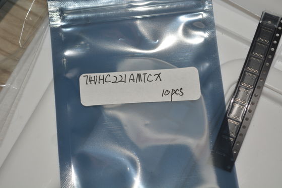 74VHC221AMTCX Podwójny monostabilny multivibrator z działaniem 2-5,5V Wprowadzanie 5,5V-tolerancja 25mA Wyjście napęd <10ns Funkcja resetowania szerokości impulsu Niskie zużycie energii i pakiet TSSOP-16