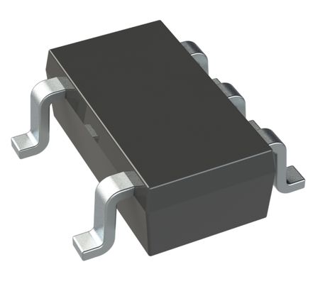 AP2821KTR-G1 36V 2A Przełącznik obciążenia jednokanałowy Ultra-niski 60mΩ Rds(on) Logika 1,2V do 5,5V Szybki start 20μs Blokada prądu wstecznego Ochrona termiczna i prądowa -40°C do +125°C