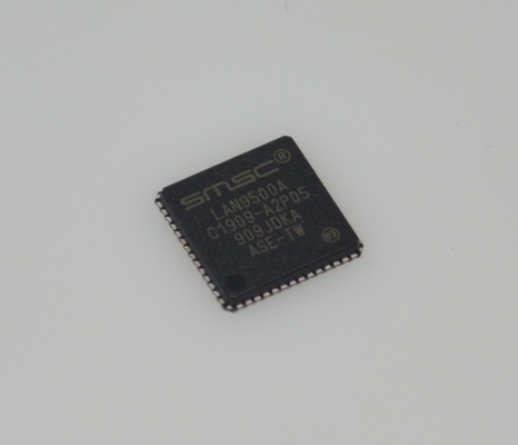 LAN9500A-ABZJ Zaawansowany kontroler USB 2.0 do Ethernet 10/100 z szybkim 480Mbps zintegrowanym MAC/PHY i EEPROM, bardzo niskie zużycie energii, przemysłowa temperatura pracy, odporność na ESD i kompaktowa obudowa QFN 36-pin dla projektów wbudowanych