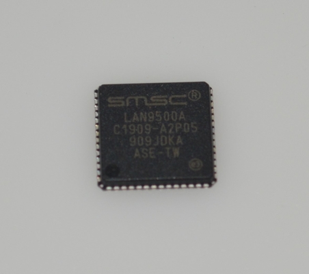 LAN9500A-ABZJ Zaawansowany kontroler USB 2.0 do Ethernet 10/100 z szybkim 480Mbps zintegrowanym MAC/PHY i EEPROM, bardzo niskie zużycie energii, przemysłowa temperatura pracy, odporność na ESD i kompaktowa obudowa QFN 36-pin dla projektów wbudowanych