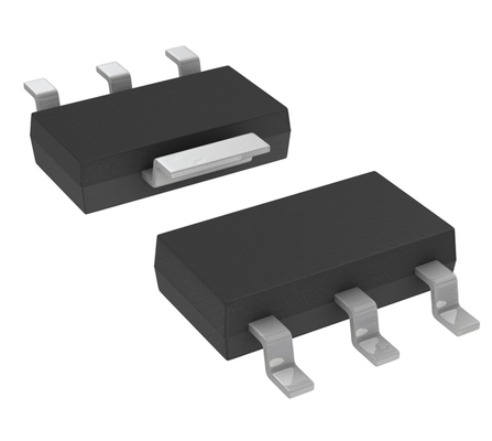 LM1117IMPX-ADJ/NOPB Regulowany 1,25-13,8V 800mA LDO Regulator z 1,2V Dropout 1% Dokładność prądu/ochrona termiczna Stabilny z ceramicznymi pokrywkami SOT-223 Pakiet -40°C do +125°C Zakres