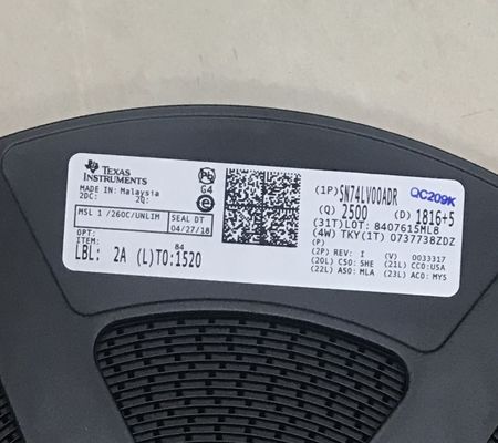 SN74LV00ADR 4-kanałowa 2-wejściowa bramka NAND z szerokim zakresem zasilania 2V do 5.5V, prędkość 8ns, technologia Low Power CMOS, wysoka odporność na zakłócenia, standardowe obudowa SOIC-14