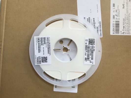 RC0603FR-074K7L 4,7kΩ Rezystor precyzyjny, obudowa 0603, tolerancja 1%, TCR ±100ppm/°C, moc 1/10W, technologia cienkowarstwowa, bezhalogenowy, zgodny z RoHS, do elektroniki przemysłowej i motoryzacyjnej