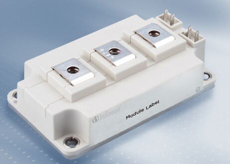 FF100R12KS4 1200V/100A 3-w-1 moduł IGBT zintegrowany z hamulcem, niski VCE (sat) szybkie przełączanie, niskie straty, wbudowana płyta bazowa izolowana NTC dla napędów przemysłowych i inwerterów słonecznych