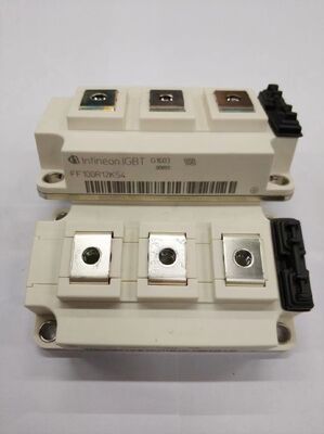 FF100R12KS4 1200V/100A 3-w-1 moduł IGBT zintegrowany z hamulcem, niski VCE (sat) szybkie przełączanie, niskie straty, wbudowana płyta bazowa izolowana NTC dla napędów przemysłowych i inwerterów słonecznych