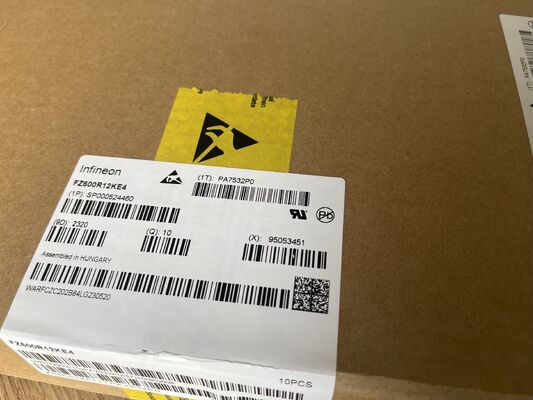 FZ600R12KE4HOSA1 1200V/600A IGBT Module Low VCE(sat) High Speed Switching Low Loss Press-Fit Pins Isolated Baseplate NTC Sensor Industrial Grade for Heavy-Duty Drives & Wind Converters