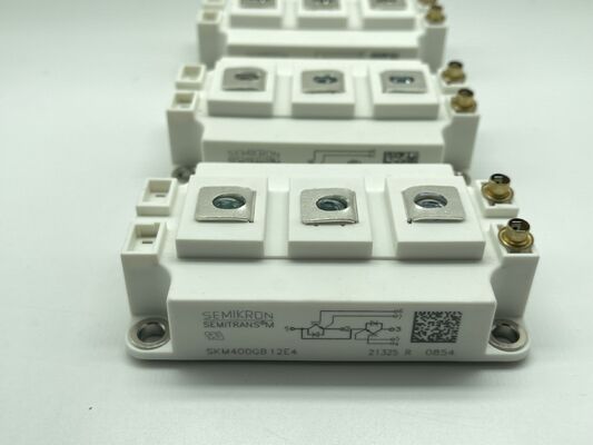 SKM400GB12E4 Moduł IGBT 1200V 400A Niska Vce(sat) Wysoka odporność na zwarcie Niskie straty przełączania Wysoka izolacja Klasa przemysłowa Do napędów silników i przemysłowych UPS