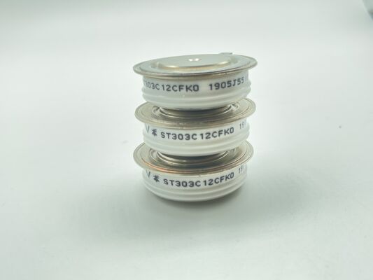 ST303C12CFK0 1200V 300A Moduł półmostkowy Niska Vce(sat) Niskie straty Odporność na zwarcie Zintegrowany NTC Dla napędów silnikowych i falowników przemysłowych