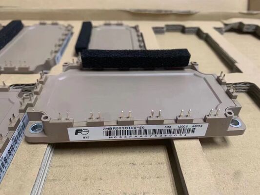 7MBR50SB120-50 1200V 50A PIM Moduł zintegrowany korektor hamulca i inwerter niskiej straty wysokiej izolacji Wbudowany NTC Kompaktny pakiet dla kompaktowych napędów silników